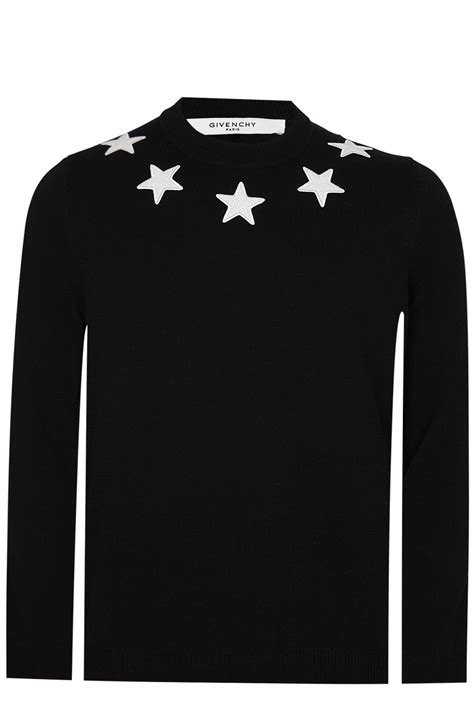 givenchy star knit jumper|givenchy knitwear sale.